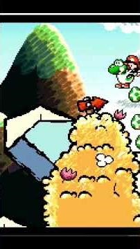 Descubriendo secretos Yoshi Island 1-1 #mario #yoshi