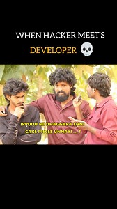 When Hacker Meets Developer ... 💀@premsampath143 | challaga undu mawa