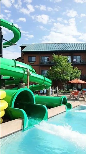 Wilderness Resort Wisconsin Dells Outdoor Water💧 Park Lake Wilderness. #waterpark #wisconsindells