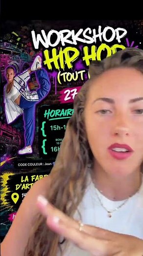 Roxanne and Lily Funky Commercial Hip-Hop Dance Workshop Marseille - Roxanne Danse