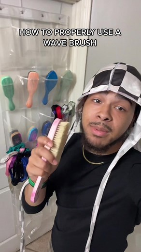 How to Properly Use a Wave Brush
