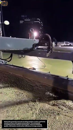 This Concrete Finishing Machine Is Insanely Satisfying to Watch! 🔥