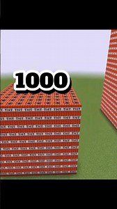 1 tnt vs 10 tnt vs 100 tnt vs1000 TNT vs 10000 tnt vs 100000 TNT #mrblast #shorts