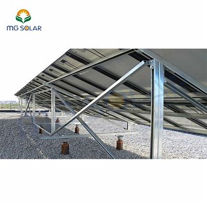 [Hot Item] Solar Panel System Bracket PV Ground Mounting Structure Pile Ground Screw Pile Ground for Mounting System