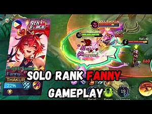 NOT A PRO, NOT A BEGINNER | FANNY RANK GAMEPLAY | MLBB