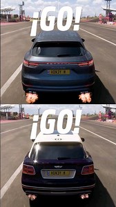 Porsche Cayenne Turbo vs Bentley Bentayga #shortsvideo #fh5 #drag #acceleration