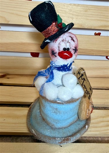 Primitive Hot Cocoa - Handmade Primitive Table Decor - Primitive - Etsy Canada