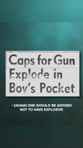 Can you believe these explosives were marketed as children’s toys? Watch all new episodes of Hazardous History with Henry Winkler on Sundays at 9/8c. #HazardousHistory