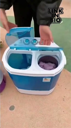 Mini Washing Machine And Dryer |Small Washing Machine With Dryer #diy #washing #homegadets #cr7