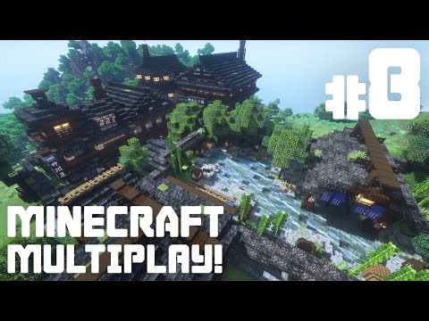 [Minecraft] Multiplay! #8 Japanese hot spring village