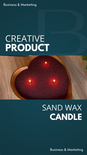 Brandify - Branding & Marketing on Instagram: "This brand reinvented candles using wax granules instead of solid wax. You pour them into any container, add a wick, and light it - only a small circle melts, making it safer and reusable. It feels completely different from a normal candle, which is why it’s going viral and customers love it. #businessideas #marketing #branding #trending #entrepreneur"