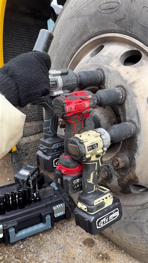 Stop struggling—start powering through 💪 #impactwrench #toolkit #powertools #toolset #fallfreshness