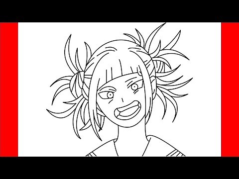 How To Draw Himiko Toga From My Hero Academia - Step By Step Drawing