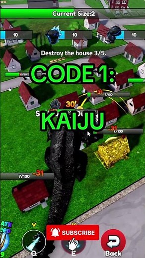 Train Kaiju to Destroy Codes Roblox (All New Codes)