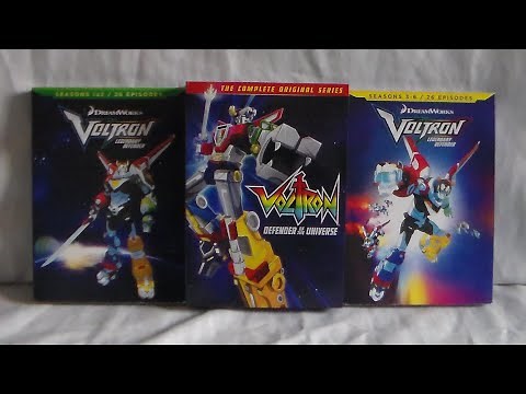 Unboxing Voltron Complete Series