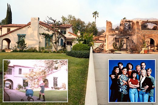 ‘90210’ house survives LA fires that destroyed neighborhood, stunning photo shows
