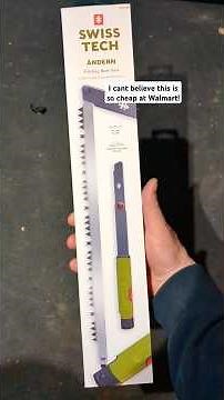 This folding saw from Swiss Tech is a must have for saving space! #camping #vanlife #edcgear