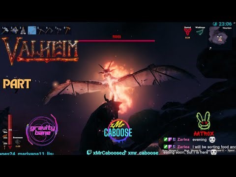 Valheim Pt. 7: The Dragon Awakens 🐉 Facing Moder & Exploring the Mountains | Co-Op Survival