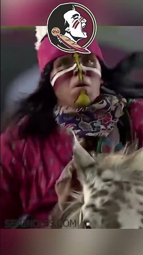 Florida State has THE BEST pregame entrance in college football 🏈 #shorts