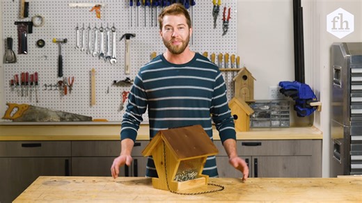 6.6K views · 15 reactions | Are you looking for a quick and easy homemade bird feeder you can enjoy all year round? Here's how to assemble this inexpensive DIY feeder with some scrap materials and copper sheeting. | Family Handyman | Facebook