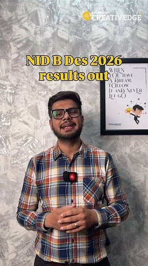 NID B.Des 2026 Finally Results Out 😱 #shorts