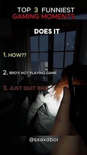 Top 3 Funniest Gaming Moments 😂🎮 | Try Not to Laugh!