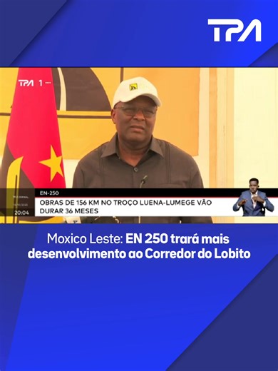 Moxico Leste: EN 250 trará mais desenvolvimento ao Corredor do Lobito Depois da divisão político-administrativa da província do Moxico, o Moxico Leste continua a ser a detentora da maior malha rodoviária do país, o que lhe confere uma grande porção da rede fundamental de estradas, na ordem de 2062 quilómetros, sendo que apenas 265,18 quilómetros estão asfaltados. O que equivale a apenas 12,86% da malha rodoviária recuperada. No âmbito do processo de recuperação desta malha rodoviária, foi consig