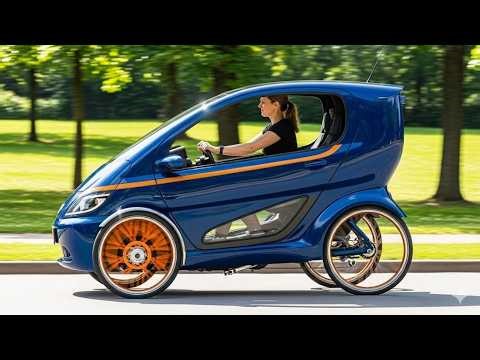 The Future of Eco Transport – 15 Amazing Bicycle Cars