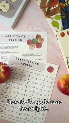 Apple taste tests are so popular this time of year, but let’s move beyond “yummy” and “yucky” ok? Explore apples with all your senses and new vocabulary and really think about why you like or don’t like a food. You can find these apple taste testing worksheets in my Etsy shop Feeding A Foodie Family! . . . #feedingafoodiefamily #feedingkids #appletastetest #apples #tastetesting #homeschoolactivity | The Gingered Whisk - Recipes for Foodies Feeding Families | Facebook