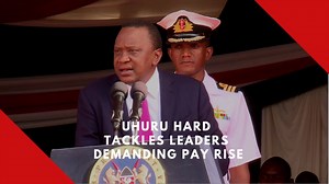 4.9K views · 32 reactions | Uhuru's anger at greedy leaders demanding higher pay. | Nairobi News | Facebook