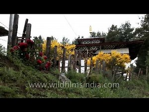 Life in Bumthang valley, Bhutan