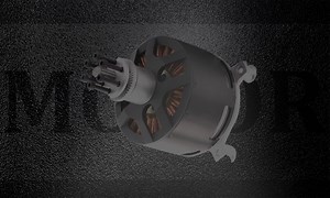 [Hot Item] 12090 Brushless DC 42kg Thrust BLDC Motor Combo for Evtol Uav Fix-Wing Multicopter Paramotor