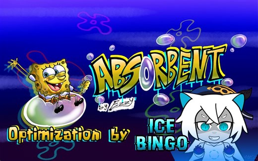 【FNF优质还原】更炫，更酷，更好听的神曲！Absorbent V2 优质还原实机演示！（Cartoon Clash）