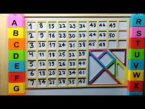 Counting 1 to 50 for Kids | Learn Numbers | Preschool & Kindergarten
