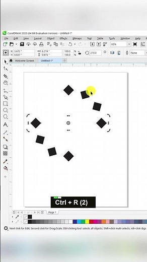 CorelDRAW Designing Ideas for Beginners & Experts | #logo #colorgrading #shorts #coreldrawtutorial