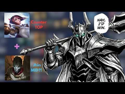 Countered by Fiora + Jhin Mid… and we still won