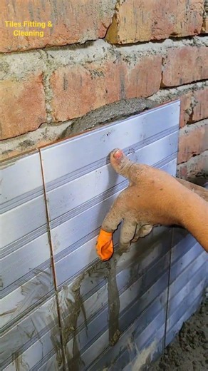 It is best to use 8x12 tiles on bathroom walls.#tilesfitting #ceramic