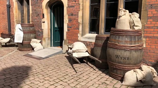 Constructed in 1530, the Tudor Kitchens at Hampton Court Palace were a labyrinth of hot, bustling rooms, filled with hundreds of workers producing meals to feed around 1,200 members of Henry VIII's court. This summer, watch them cook, turn the spit & immerse yourself in the 16th century: bit.ly/TudorKitchens #TudorKitchens | Historic Royal Palaces