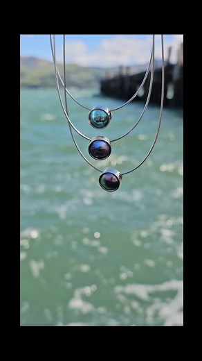 No Pearls were lost in the making of this clip 😉 Our Blue Pearls grow in Akaroa harbour. New Zealands' first sea-based farm started here - just 6km from Akaroa's Main Wharf - back in the 1980s. Akaroa is known as the 'home' of the original, seagrown Blue Pearl. And when you enjoy a harbour cruise to see the World's smallest dolphins, you will also see the Blue Pearl farm. | Blue Pearl Gallery