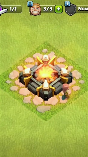 Evolution of Army Camp in Clash of Clans! 🏕️🔥 #Shorts