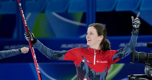 USA women's curling team upsets Canada in 10th-end comeback