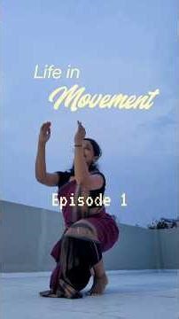 Balancing dance with adult life - episode 1 of Life in Movement with Chayam Tea❤️ #bharatanatyam