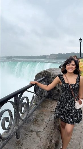 Mystical Niagara Falls 🩵 #shorts #shirleysetia #shirleytravels #niagarafalls #canada