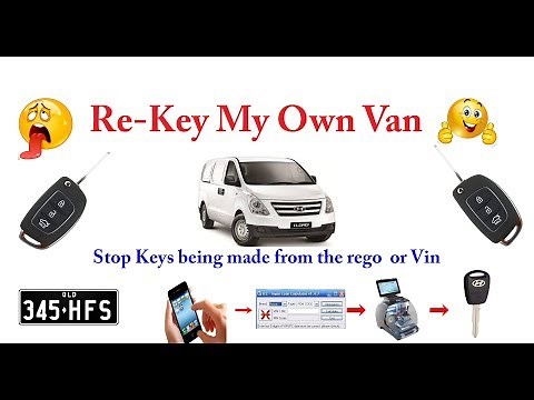 Re-Key my own Locksmith Van STOP Vin to Key