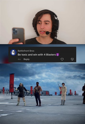 Blasters vs Lightsabers in Battlefront 2 Showdown