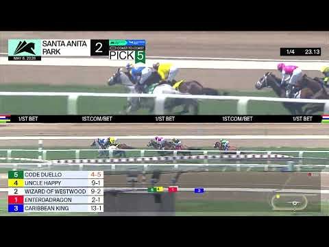 Code Duello wins Race 2 on Friday, May 8 at Santa Anita Park
