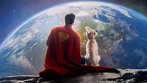 Our first look at Krypto in James Gunn's #Superman. Krypto flies into theaters July 11, 2025. | Fandango