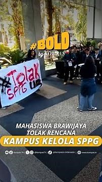 BRAWIJAYA STUDENTS REJECT CAMPUS PLAN TO MANAGE SPPG #short