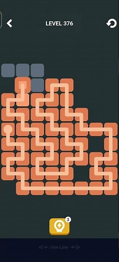 Block Blast One Line Level 376 Solution & Walkthrough | Puzzle Game (Android & iOS Shorts)