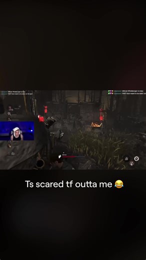 DBD got me scared out my boots 🤣 • • • • • #dbd #gamer #dbdgameplay #jumpscare #dbdclips